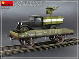 MiniArt Military 1/35 WWII Soviet 16.5-18 Ton Railway Flatbed Kit