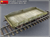 MiniArt Military 1/35 WWII Soviet 16.5-18 Ton Railway Flatbed Kit