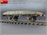 MiniArt Military 1/35 WWII Soviet 16.5-18 Ton Railway Flatbed Kit