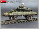 MiniArt Military 1/35 WWII Soviet 16.5-18 Ton Railway Flatbed Kit