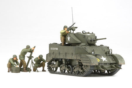 Tamiya Military 1/35 US M5A1 Light Tank Kit