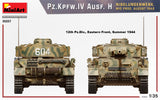 Miniart Military 1/35 Pz.Kpfw.IV Ausf. H Nibelungenwerk. Mid Prod. (August 1943) Kit