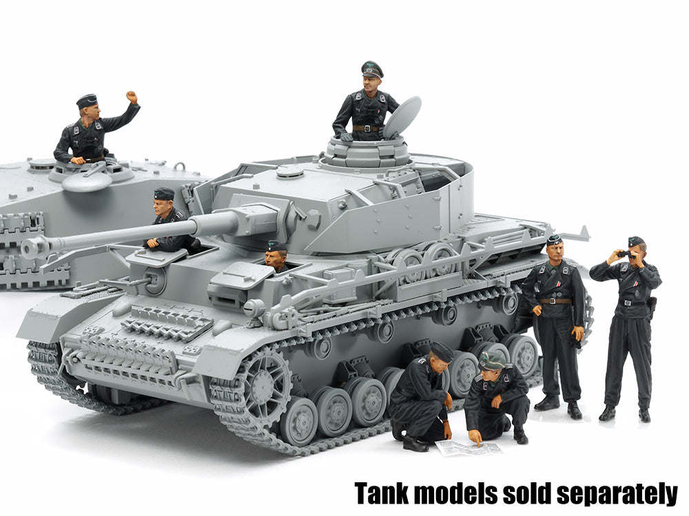 Tamiya Military 1/35 Wehrmacht Tank Crew (8) Kit