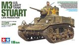 Tamiya Military 1/35 US M3 Stuart Late Production Light Tank (New Tool) Kit