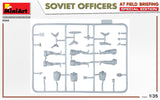 MiniArt Military 1/35 Soviet Officers at Field Briefing. Special Edition Kit