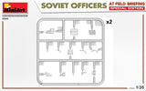 MiniArt Military 1/35 Soviet Officers at Field Briefing. Special Edition Kit