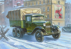 Zvezda Military 1/35 WWII Soviet GAZ-AAA 3-Axle Truck Kit