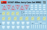 MiniArt Military 1/35 WWII Allied Jerry Cans Set (30) Kit