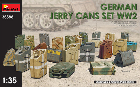 MiniArt Military 1/35 WWII German Jerry Cans Kit (24)