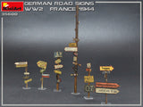 MiniArt Military 1/35 WWII German Road Signs France 1944 (New Tool) Kit