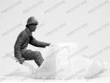 ICM Military 1/35 WWII French Tank Crew (4) (New Tool) Kit