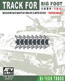 AFV Club Military 1/35 Big Foot Workable Track Links for M2A2, M3A3, AAV7A1, MLRS Late/CV90 Kit