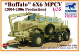 Bronco Military 1/35 Buffalo 6x6 MPCV (2004-06 Production) Multi-Purpose Crew Vehicle (2 in 1) Kit