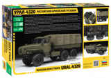 Zvezda Military 1/35 Russian Ural 4320 Army Truck Kit