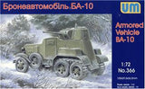 Unimodel Military 1/72 BA10ZD Soviet Armored Vehicle Kit