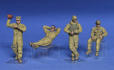 MiniArt Military 1/35 USMC Tank Crew at Rest (4) (New Tool) Kit