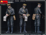 MiniArt Military 1/35 Soviet Tank Crew 1950s (4) (New Tool) Kit