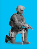 ICM Military 1/24 SWAT Team Fighter #4 w/Hand Gun Kit