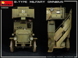 MiniArt Military 1/35 WWI B-Type Military Omnibus Kit