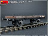 MiniArt Military 1/35 WWI Russian 16.5-Ton Railway Non-Brake Flatbed Kit