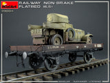 MiniArt Military 1/35 WWI Russian 16.5-Ton Railway Non-Brake Flatbed Kit