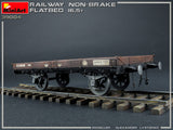 MiniArt Military 1/35 WWI Russian 16.5-Ton Railway Non-Brake Flatbed Kit