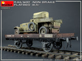 MiniArt Military 1/35 WWI Russian 16.5-Ton Railway Non-Brake Flatbed Kit