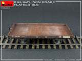 MiniArt Military 1/35 WWI Russian 16.5-Ton Railway Non-Brake Flatbed Kit