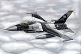 Trumpeter Aircraft 1/144 F16A/C Fighting Falcon Block 15/30/32 Aircraft Kit