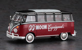 Hasegawa Model Cars 1/24 VW Type 2 Micro Bus Moon Equipped Delivery Van (Ltd Edition) Kit