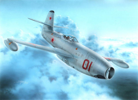 Special Hobby Aircraft 1/72 Yak23 Flora Red & White Stars Fighter Kit