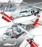 Academy Aircraft 1/35 MH60S HSC9 Tridents USN Sea Combat Helicopter Kit