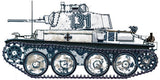 Italeri Military 1/35 PzKpfw 38(t) Ausf F Tank Kit