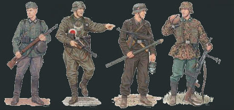 Dragon Military Models 1/35 March to the West Soldiers Western Front 1940 (4) Kit