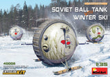 MiniArt Military 1/35 Soviet Ball Tank w/Winter Ski & Interior Kit