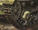Unimodel Military 1/72 Tracks for T26 Soviet Light Tank Kit