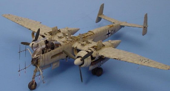 Aires Hobby Details 1/48 He219A7 Uhu Detail Set For TAM
