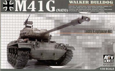 AFV Club Military 1/35 Walker Bulldog M41(G) NATO Tank Kit