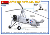 MiniArt Aircraft 1/35 Avro 671 Rota Mk I RAF Two-Seater Autogyro (New Tool) Kit