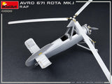 MiniArt Aircraft 1/35 Avro 671 Rota Mk I RAF Two-Seater Autogyro (New Tool) Kit