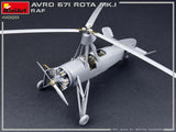 MiniArt Aircraft 1/35 Avro 671 Rota Mk I RAF Two-Seater Autogyro (New Tool) Kit