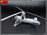 MiniArt Aircraft 1/35 Avro 671 Rota Mk I RAF Two-Seater Autogyro (New Tool) Kit