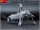 MiniArt Aircraft 1/35 Avro 671 Rota Mk I RAF Two-Seater Autogyro (New Tool) Kit