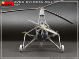 MiniArt Aircraft 1/35 Avro 671 Rota Mk I RAF Two-Seater Autogyro (New Tool) Kit