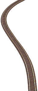 Atlas N Code 55 Track w/Nickel-Silver Rail & Brown Ties -- Flex Track 30" long