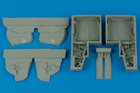 Aires Hobby Details 1/48 P47 Wheel Bays For TAM (Resin)