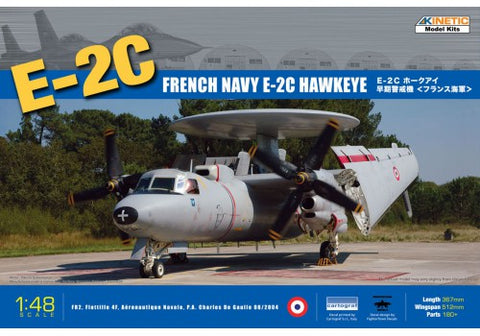 Kinetic Aircraft 1/48 E-2C Hawkeye French Navy Kit