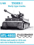 Friulmodel Military 1/48 Tiger I Early Track Set (220 Links)