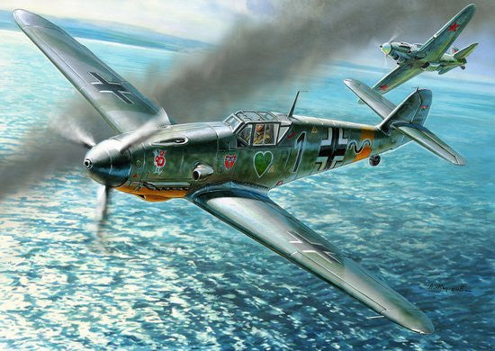 Zvezda Aircraft 1/48 Bf109F4 Fighter Kit