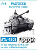 Friulmodel Military 1/48 Panther Early Track Set (210 Links)